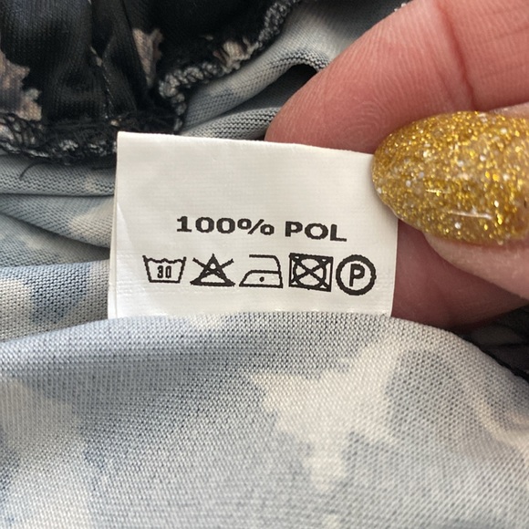 European designer women’s leopard print elastic high waist wide pants sz S/M - Picture 12 of 17